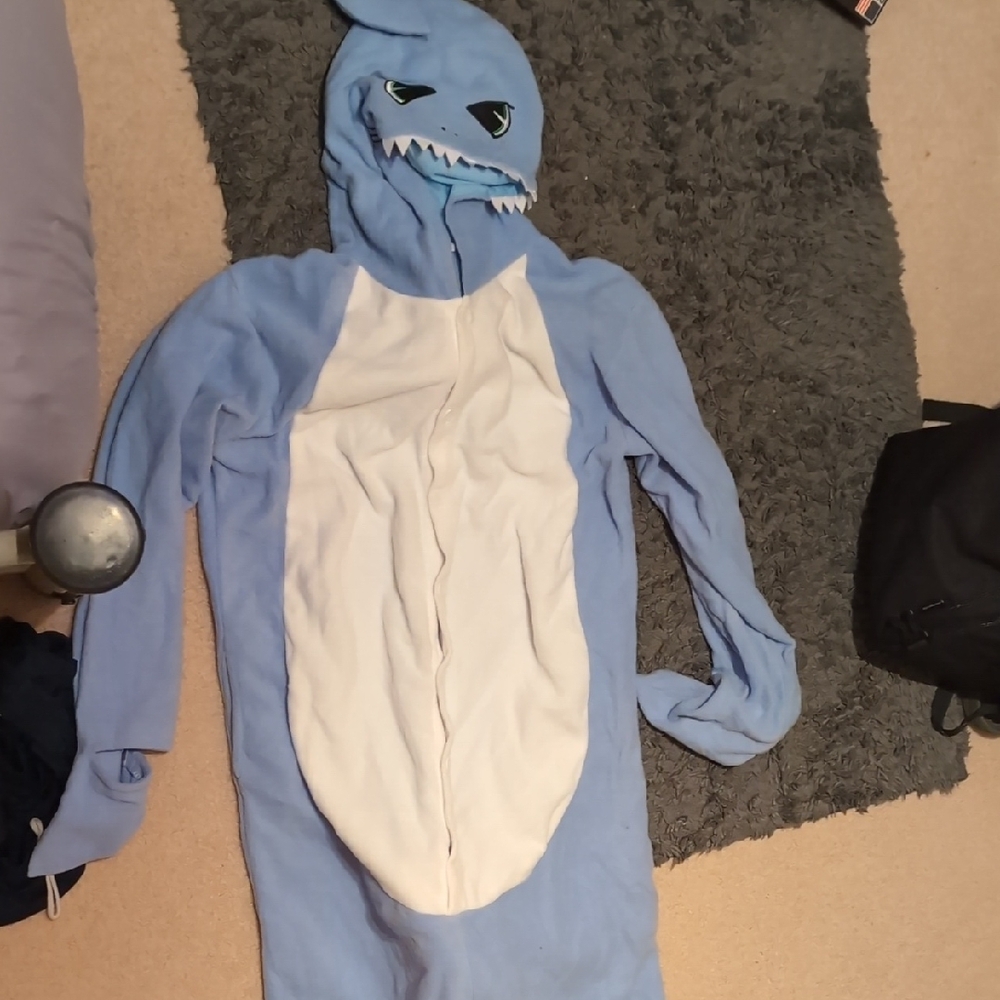Blue Shark Costume Onesie